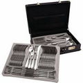 72 PC Heavy Gauge Surgical Stainless Steel Flatware & Hostess Set